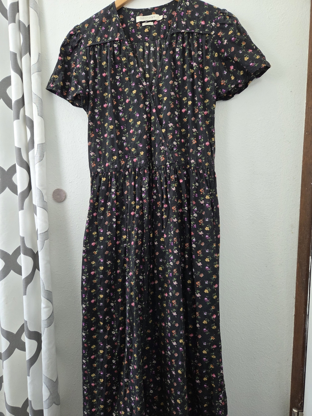 Christy Dawn Dawn Dress In Night Garden Floral Maxi Dress - Small
